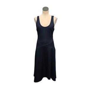 The‎ Fifth Label Dress Womens Medium Navy Blue Sleeveless Scoop Neck A-Line Knit